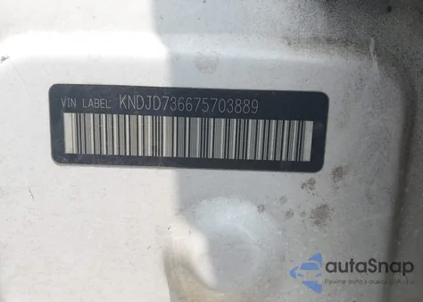 2007 Kia Sorento Lx из США, поврежденный, VIN KNDJD736675703889